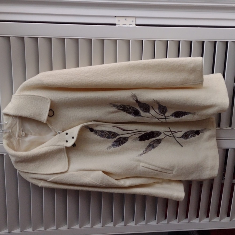 Carson wool coat XL